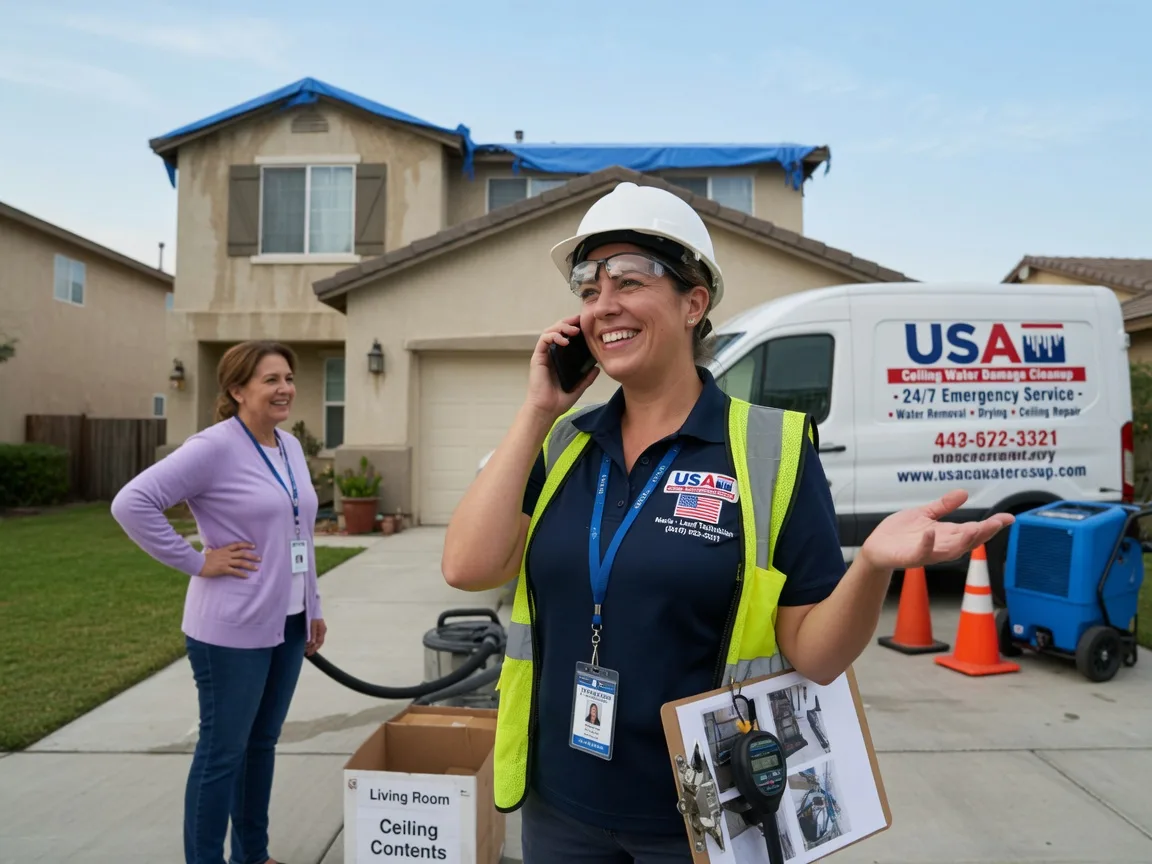 Ceiling Water Damage Restoration Rockford, IL FAQs